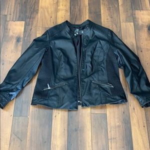 Lane Bryant leather jacket